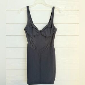 Zara Black Mesh Dress